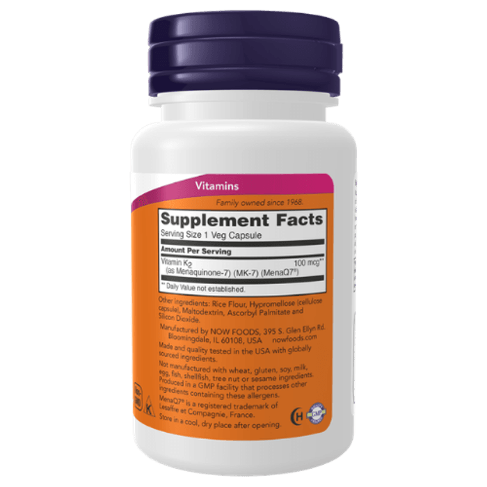 NOW MK7 Vitamin K2