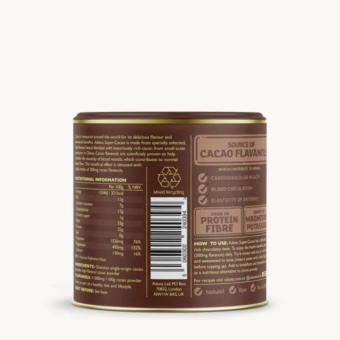 Aduna Super-Cacao Premium Blend Cacao Powder 100g