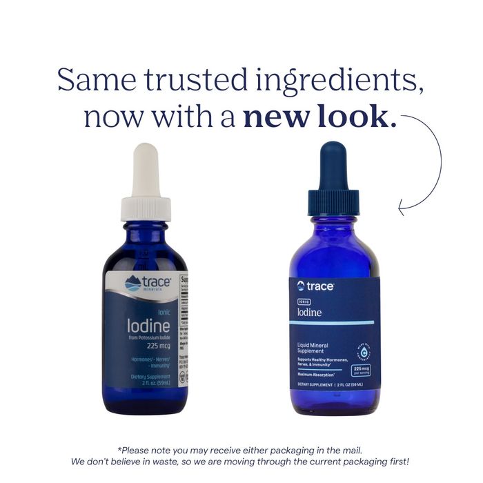 Trace Minerals Flytende Ionisk Jod