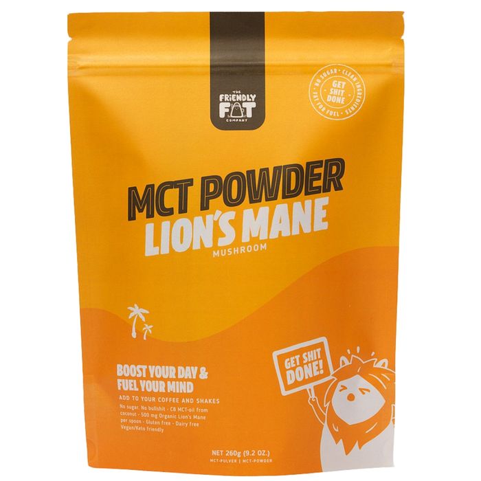 The Friendly Fat Company Lion's Mane MCT-Powder
