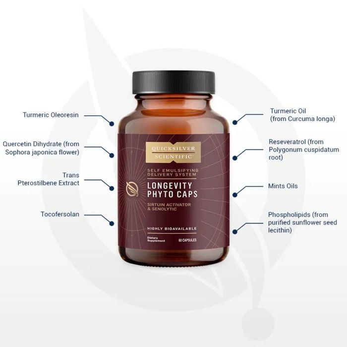 Quicksilver Longevity Phyto Kapsler