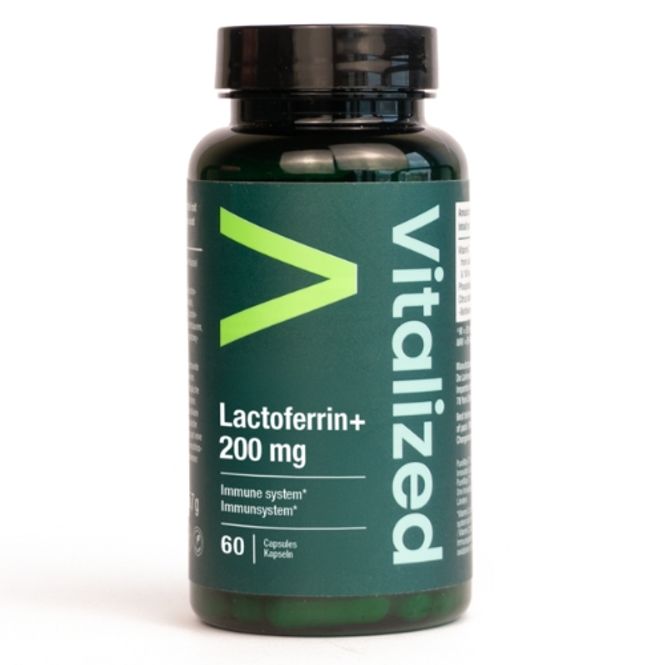 Hovedbilde Vitalized Lactoferrin+ 200 mg