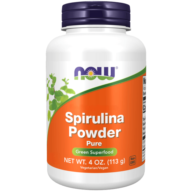 Hovedbilde NOW Spirulina Pulver
