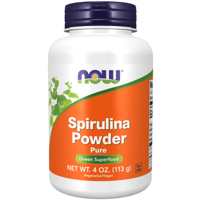 NOW Spirulina Pulver