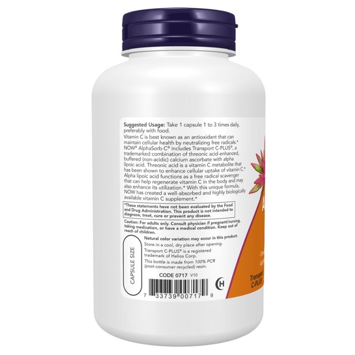 NOW Alphasorb-C 500mg