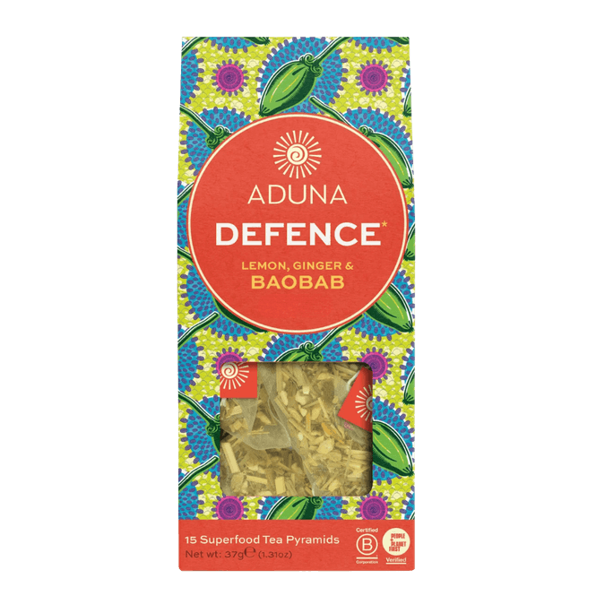 Hovedbilde Aduna Defence Te med Baobab, Sitron & Ingefær
