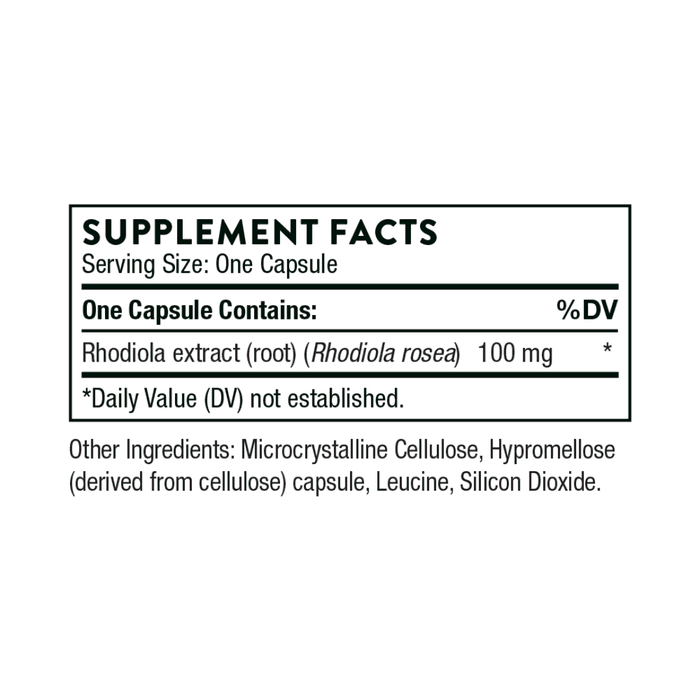 Thorne Rhodiola