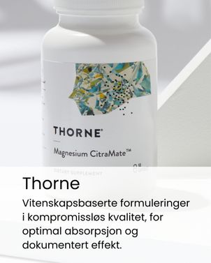 Boks med magnesium fra Thorne