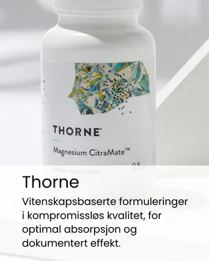 Boks med magnesium fra Thorne