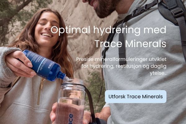 Mineraltilskudd fra Trace Minerals for daglig mineral- og elektrolyttstøtte