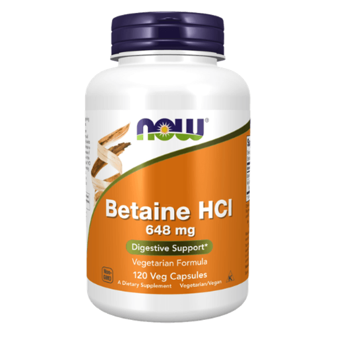 Hovedbilde NOW Betaine HCl