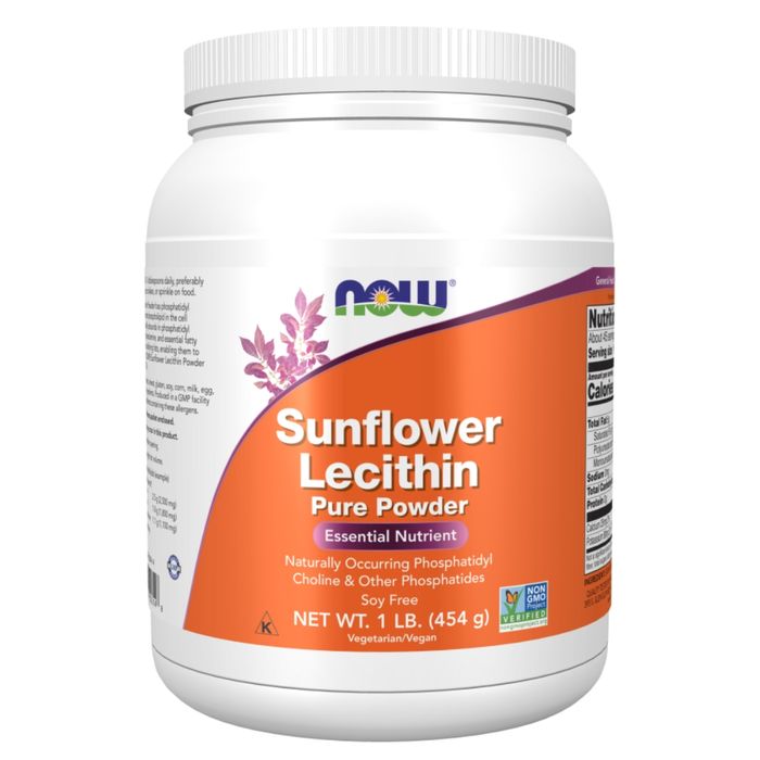 NOW Solsikke Lecitin Pulver