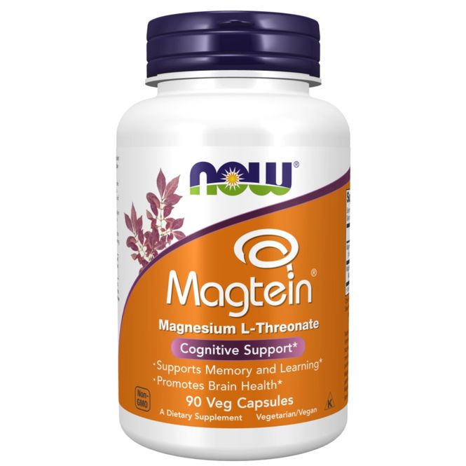 Hovedbilde NOW Magtein Magnesium L-Threonate