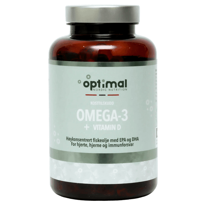 Hovedbilde Optimal Nordic Nutrition Omega 3 + Vitamin D