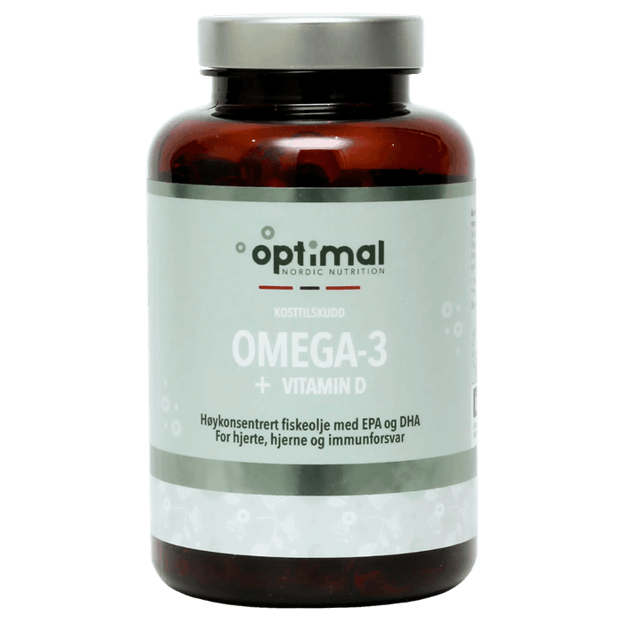 Optimal Nordic Nutrition Omega 3 + Vitamin D